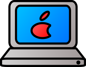 MacBook image from https://openclipart.org/detail/23392/macbook